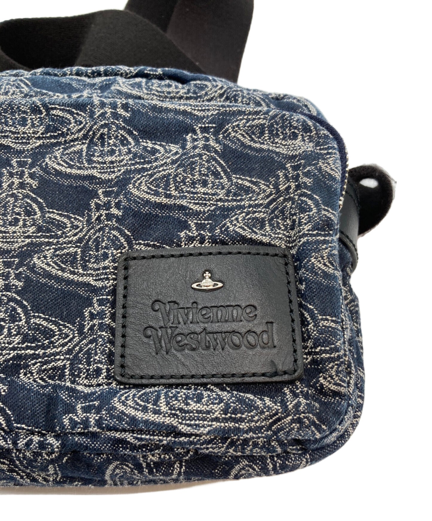 [Pre-owned] Vivienne Westwood ORB Repeat Shoulder Bag