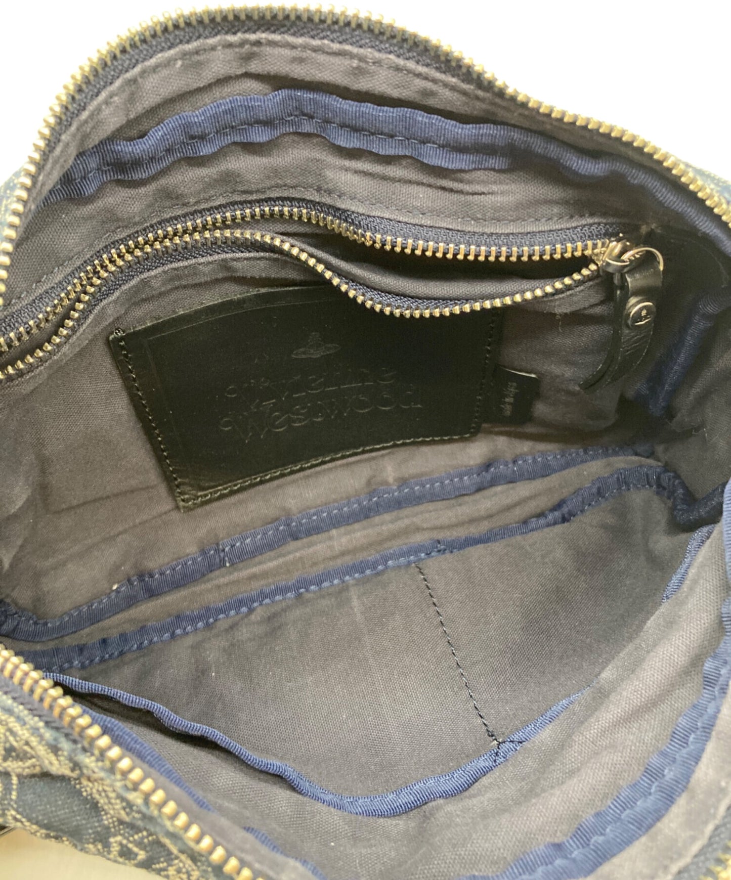 [Pre-owned] Vivienne Westwood ORB Repeat Shoulder Bag