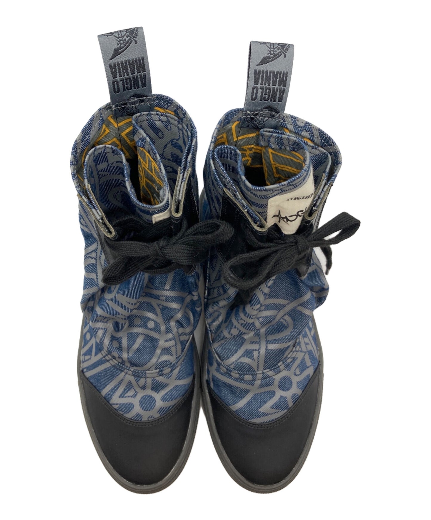 [Pre-owned] Vivienne Westwood ANGLOMANIA Advan Cutlass ORB High Cut Sneakers 15-02-982002