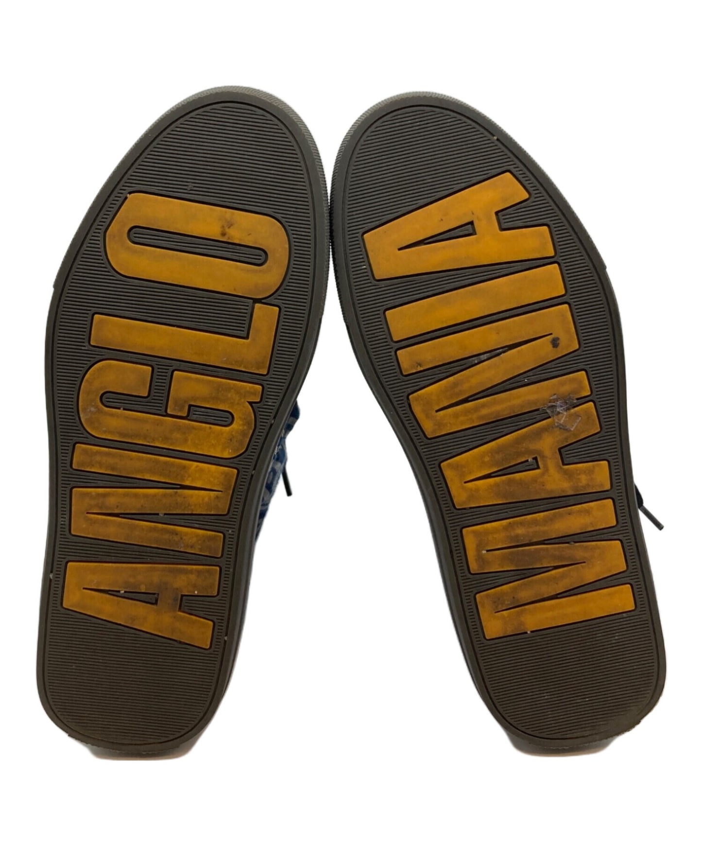 [Pre-owned] Vivienne Westwood ANGLOMANIA Advan Cutlass ORB High Cut Sneakers 15-02-982002