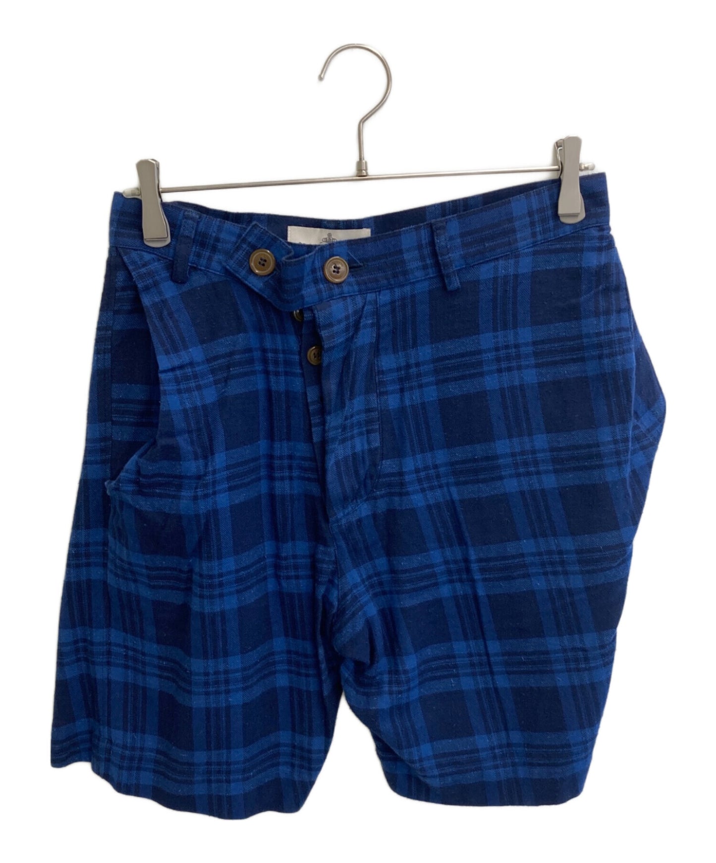 [Pre-owned] Vivienne Westwood Check Shorts VI-V9-39559