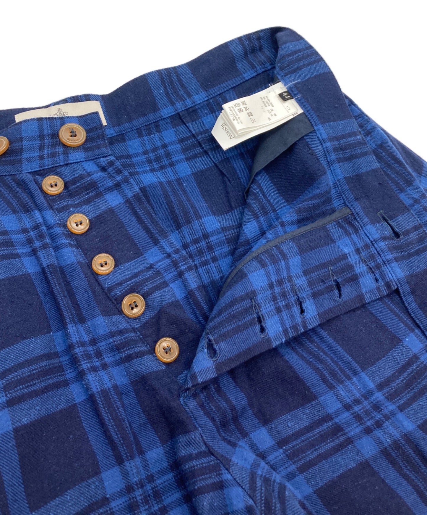 [Pre-owned] Vivienne Westwood Check Shorts VI-V9-39559