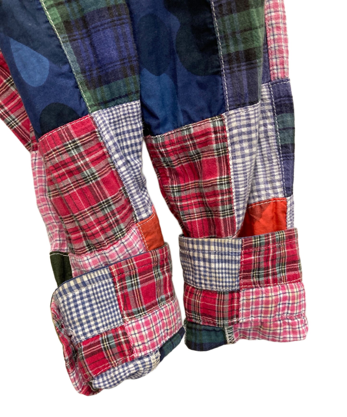 [Pre-owned] A BATHING APE patchwork shirt