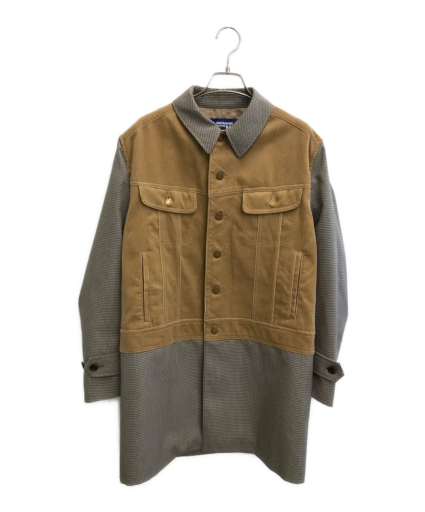 [Pre-owned] COMME des GARCONS JUNYA WATANABE MAN docking stainless-steel collar coat WH-C003