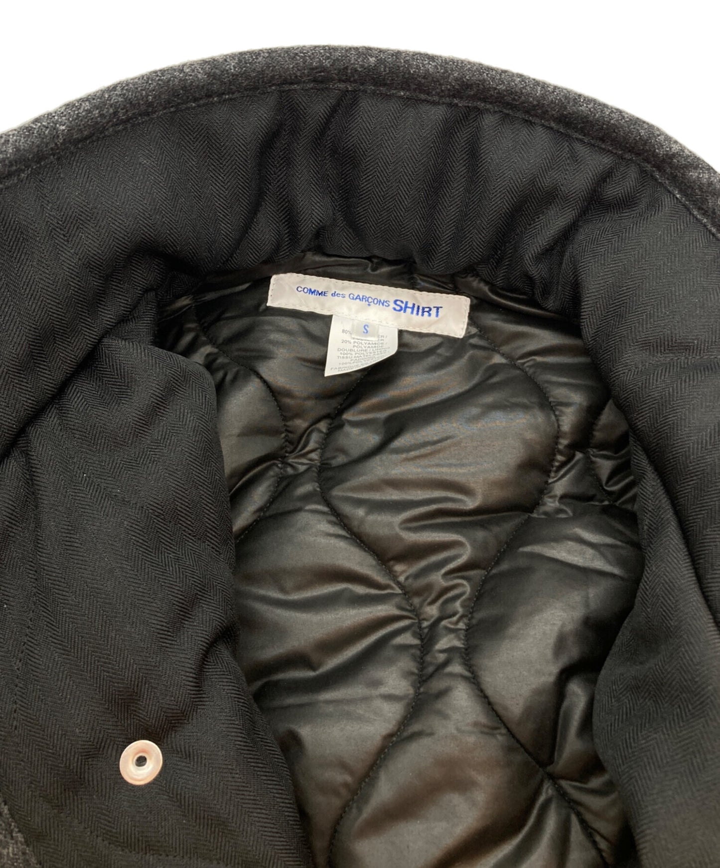 [Pre-owned] COMME des GARCONS SHIRT asymmetrical coach jacket FJ-J006