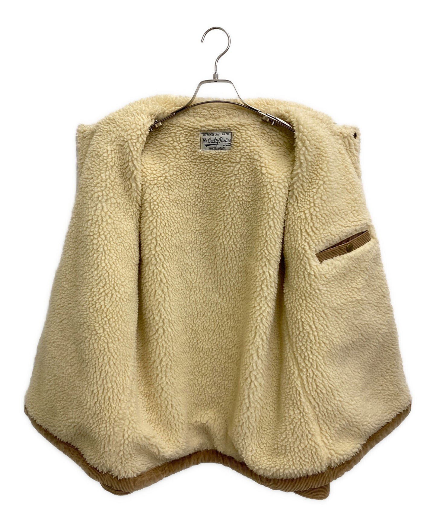 [Pre-owned] WACKO MARIA 15AW Corduroy Boa Lunch Jacket WMR-CDR-01