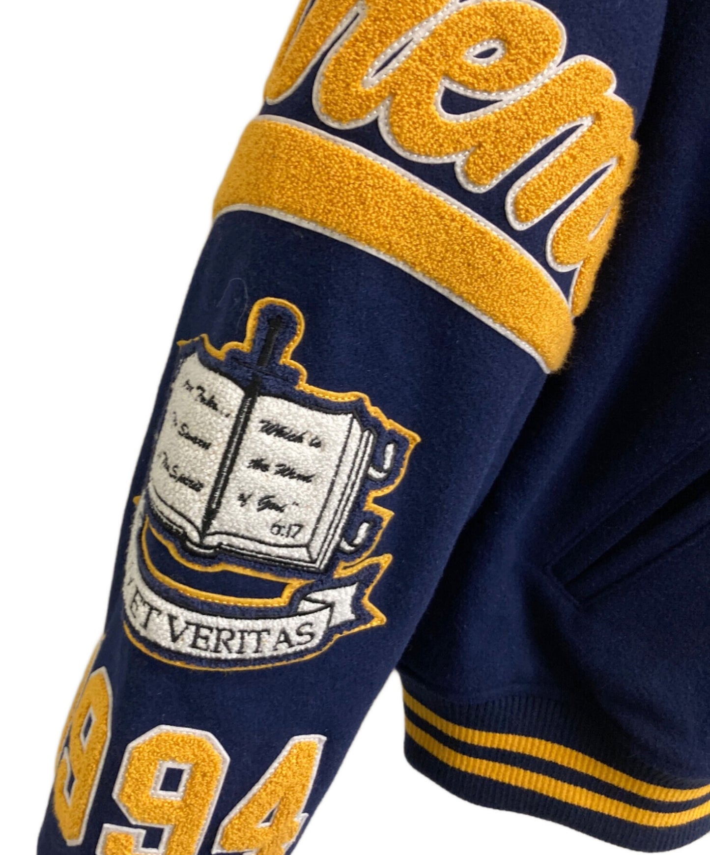 [Pre-owned] SUPREME Veritas Varsity Jacket