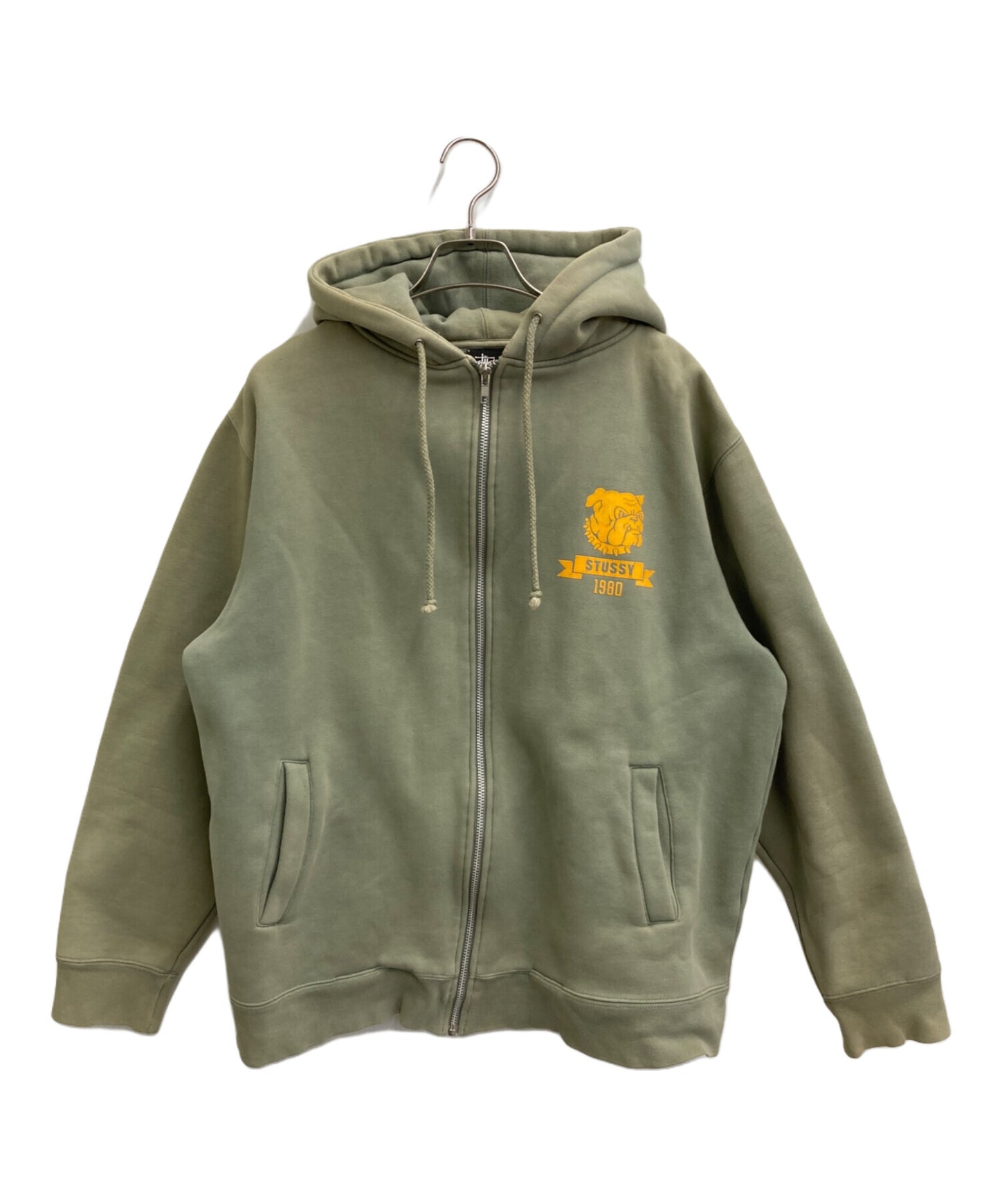 [Pre-owned] stussy zip hoodie