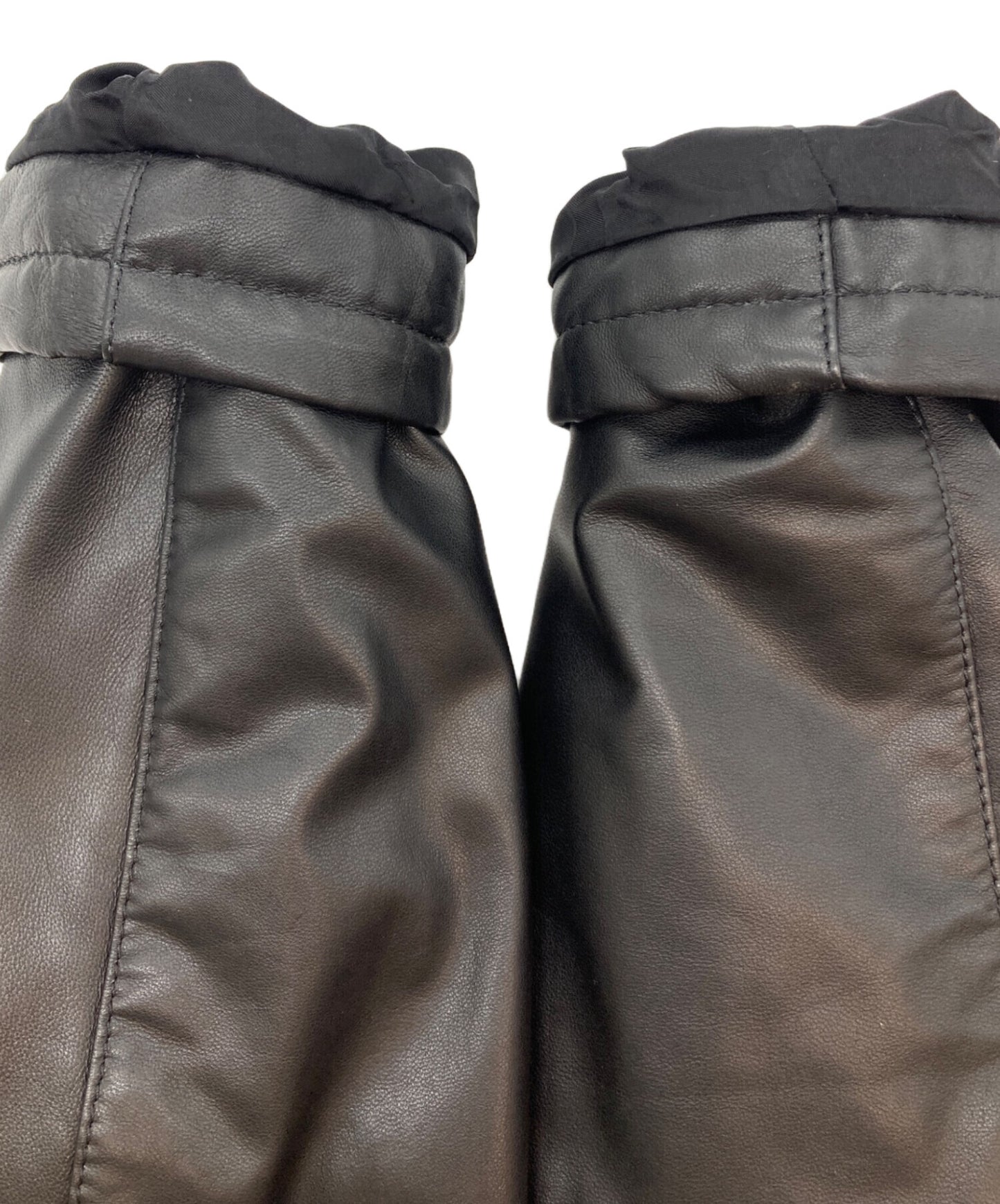 [Pre-owned] A BATHING APE Sheepskin Leather Down P Coat