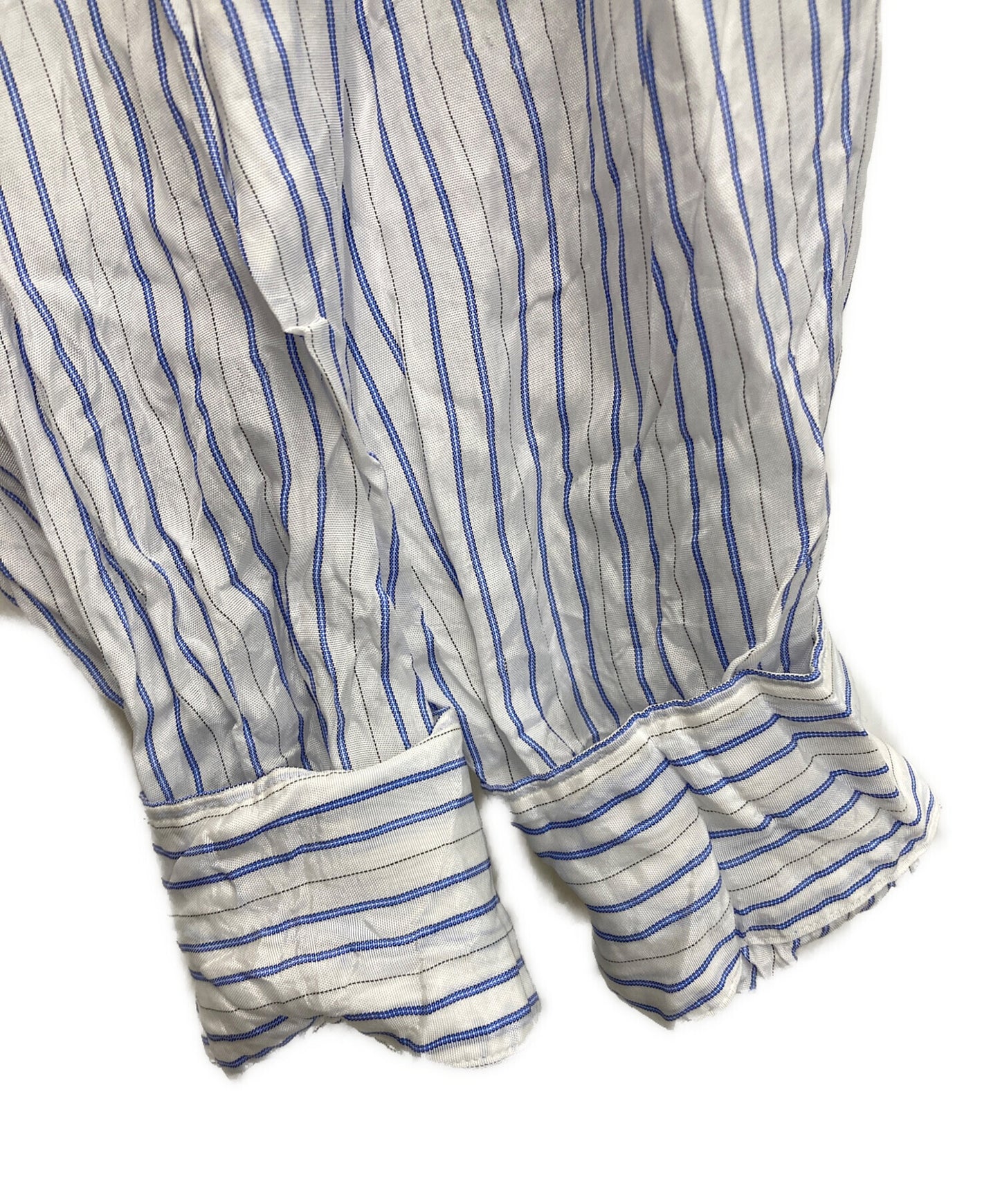 [Pre-owned] COMME des GARCONS HOMME PLUS Asymmetrical striped shirt PN-B004