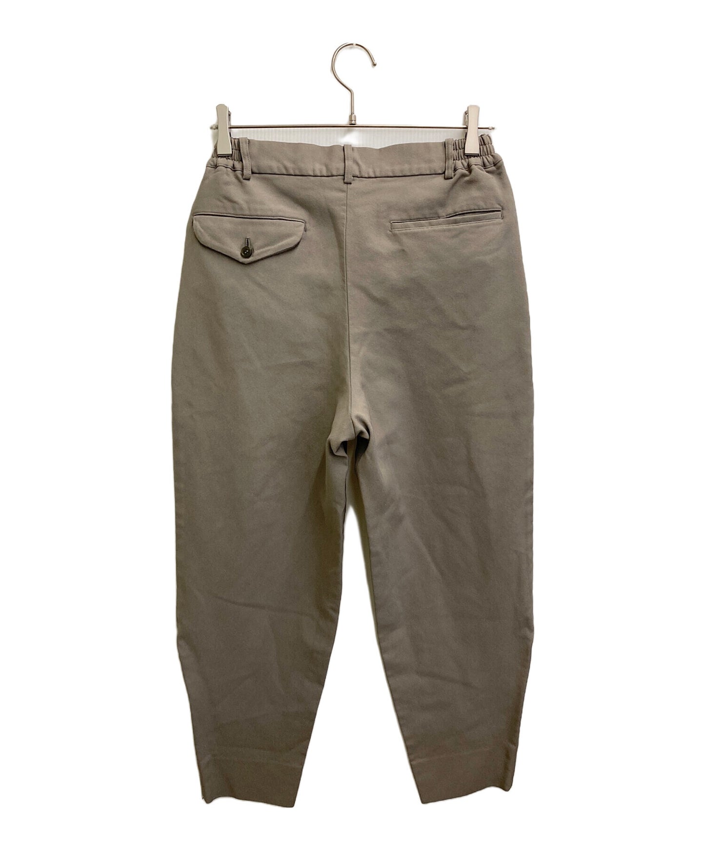 [Pre-owned] COMME des GARCONS HOMME DEUX Poly-crepe hem-zip pants DM-P050