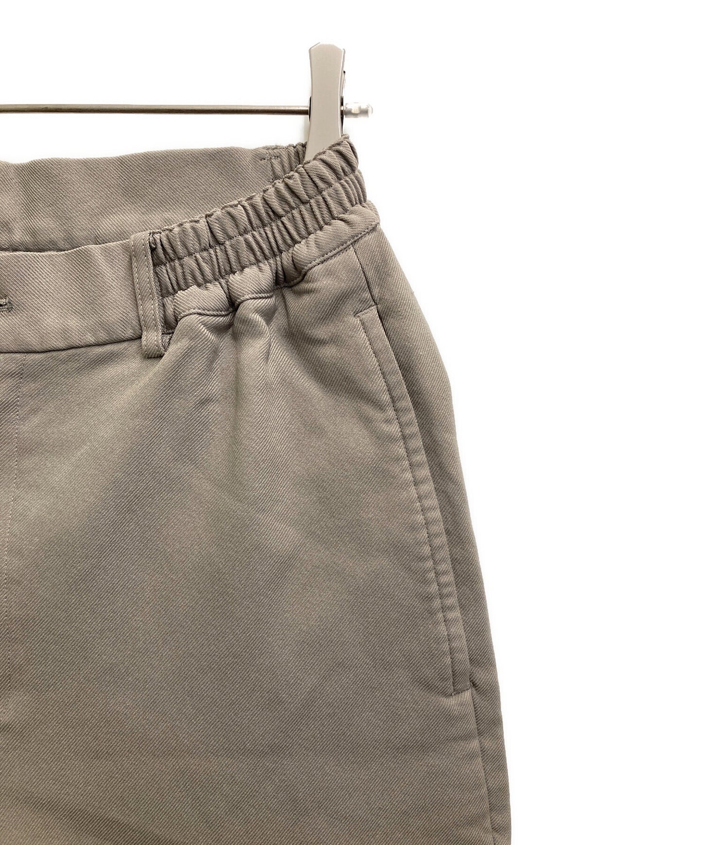 [Pre-owned] COMME des GARCONS HOMME DEUX Poly-crepe hem-zip pants DM-P050