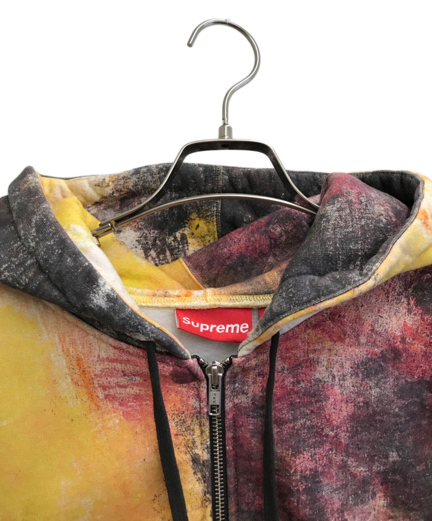 [Pre-owned] SUPREME Fire Zip Up Hooded Sweatshirt