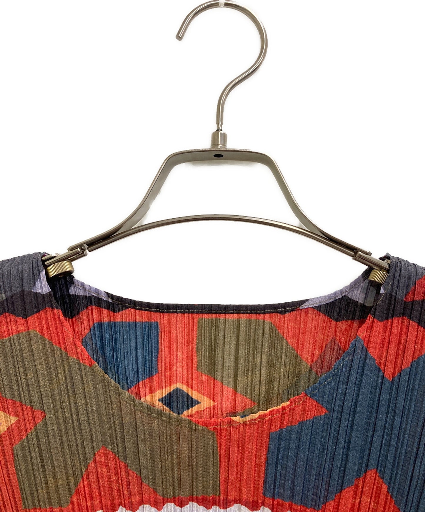 [Pre-owned] PLEATS PLEASE Geometric Pleated Cut and Sewn PP93-JK554