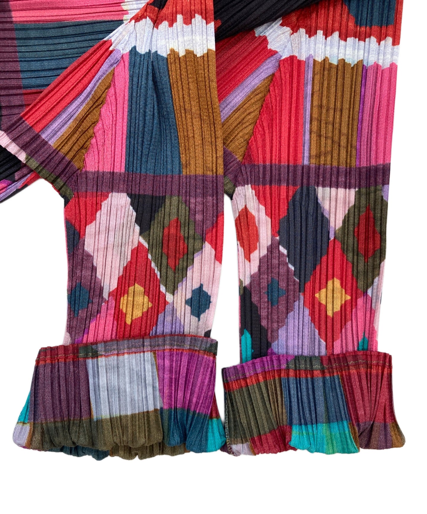 [Pre-owned] PLEATS PLEASE Geometric Pleated Cut and Sewn PP93-JK554