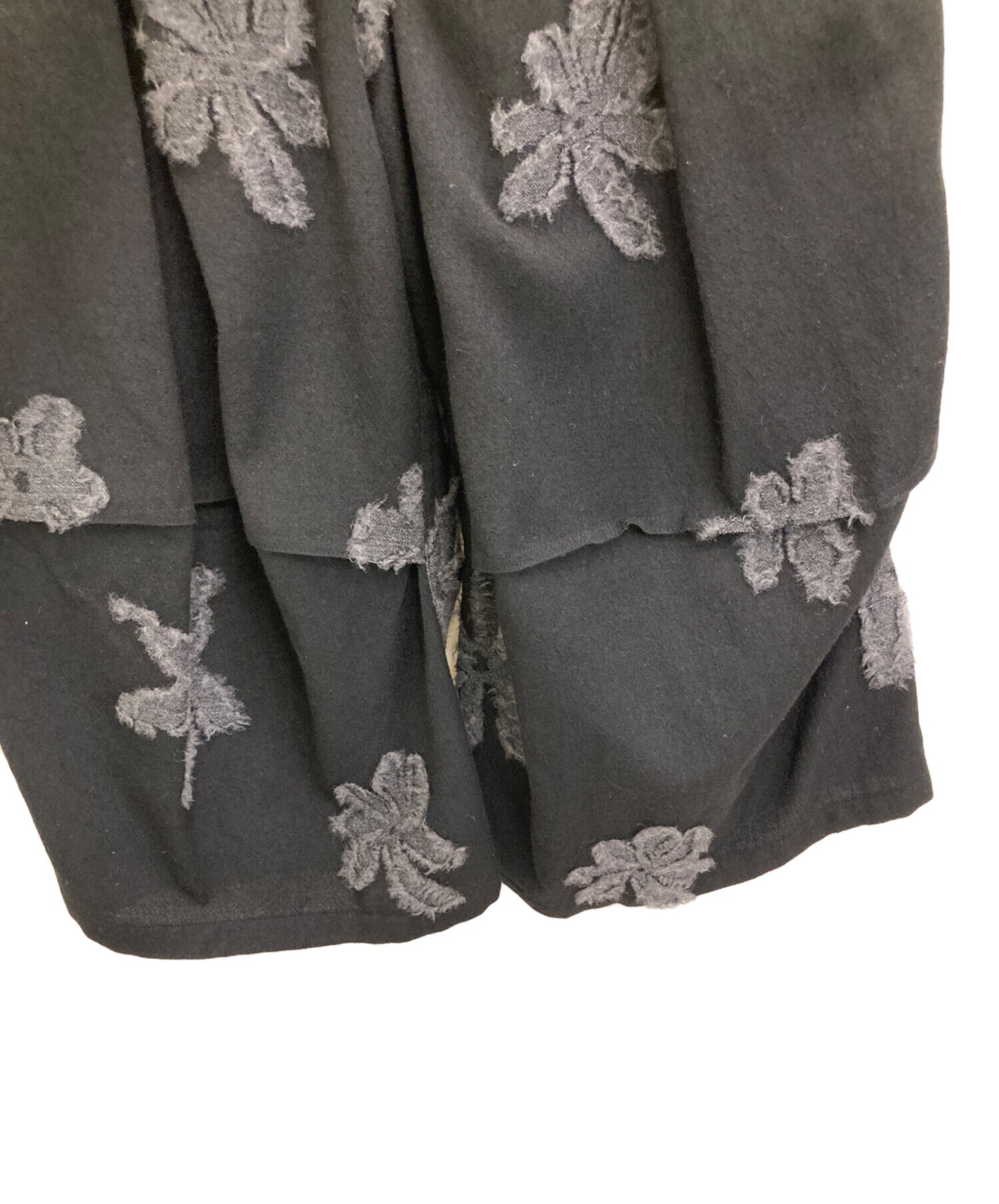 [Pre-owned] Y's Flower Needle Wool Pants YR-P44-144