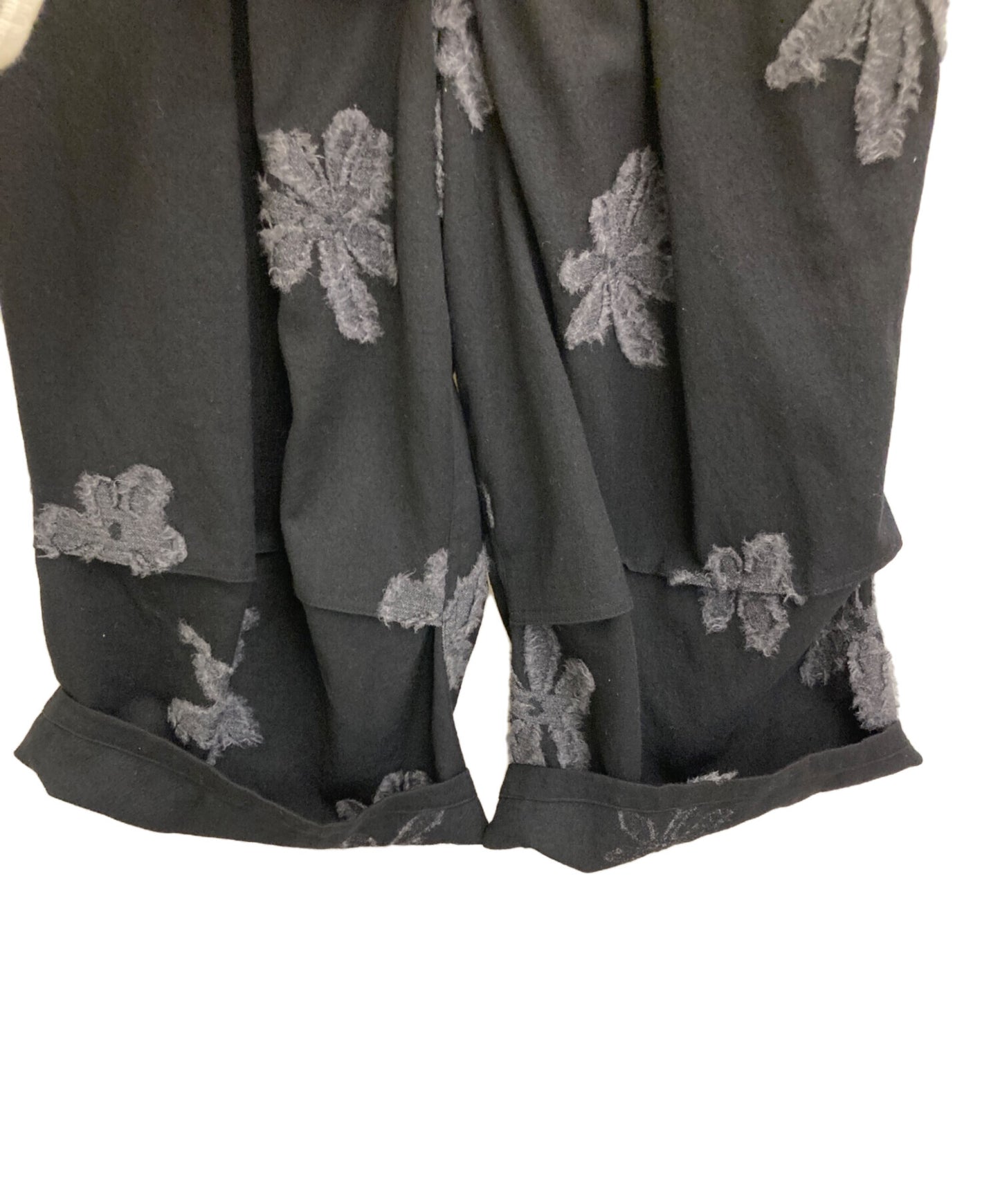 [Pre-owned] Y's Flower Needle Wool Pants YR-P44-144