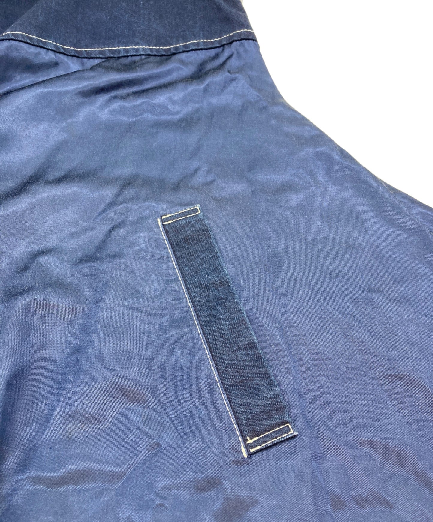 [Pre-owned] tricot COMME des GARCONS 18SS DENIM RAYON HYBRID FLARE DRESS TA-O011