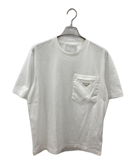 [Pre-owned] PRADA Re-Nylon pocket T-shirt UJN661 11CK