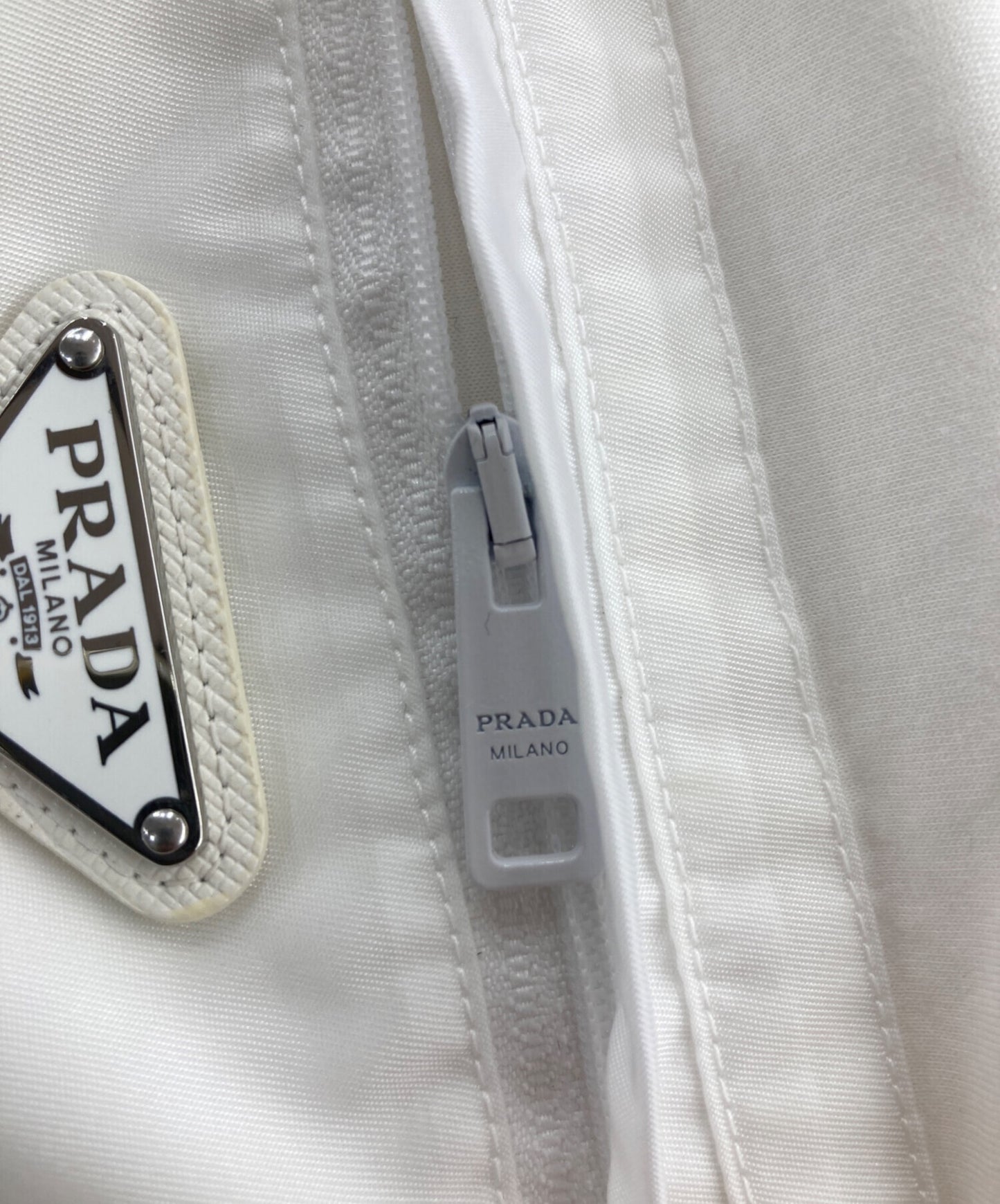 [Pre-owned] PRADA Re-Nylon pocket T-shirt UJN661 11CK