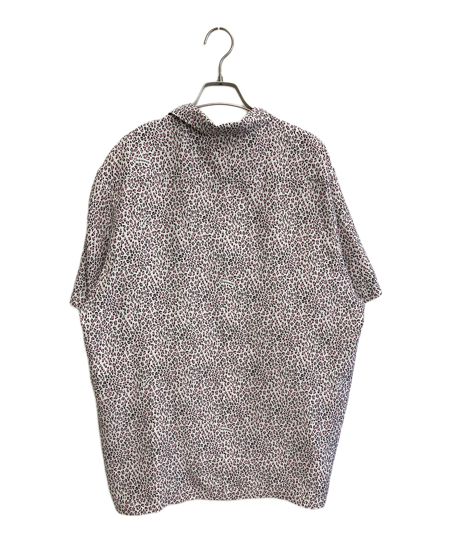 [Pre-owned] SUPREME 22SS Leopard Silk S/S Shirt