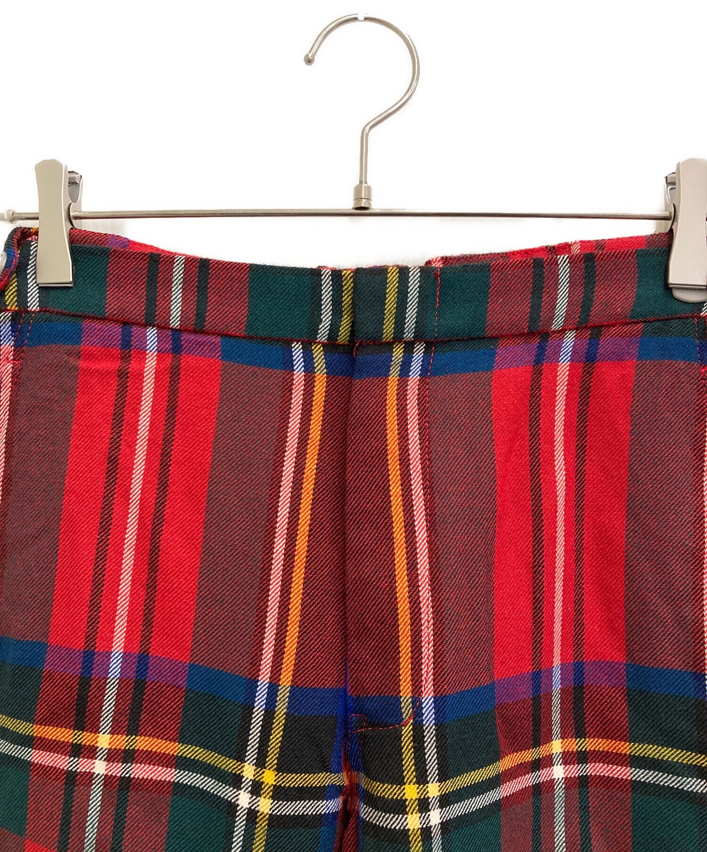 [Pre-owned] COMME des GARCONS HOMME PLUS 00AW Wool tartan plaid pants PP-04020S