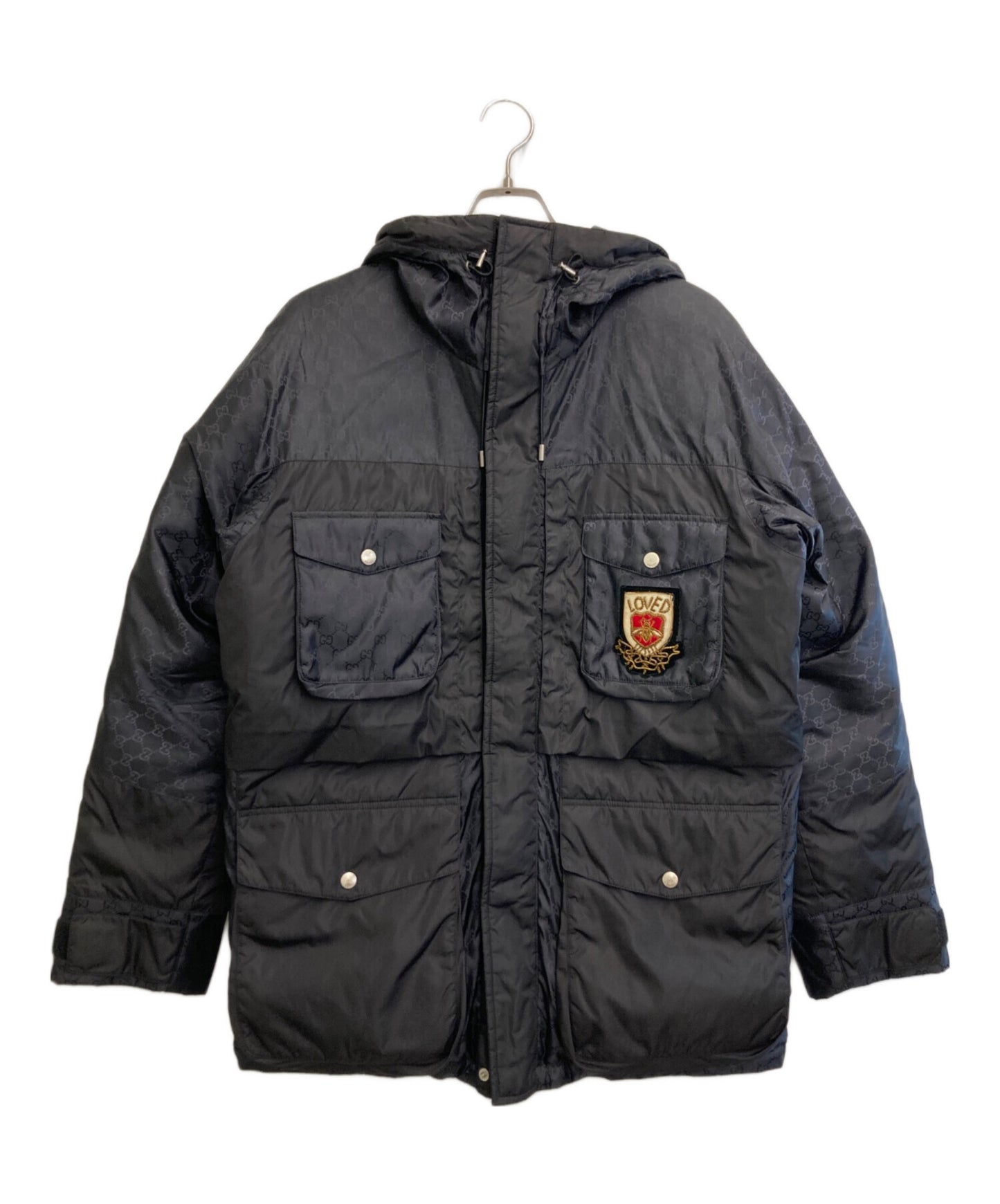 [Pre-owned] GUCCI GG Jacquard Down Jacket 495713 Z705C