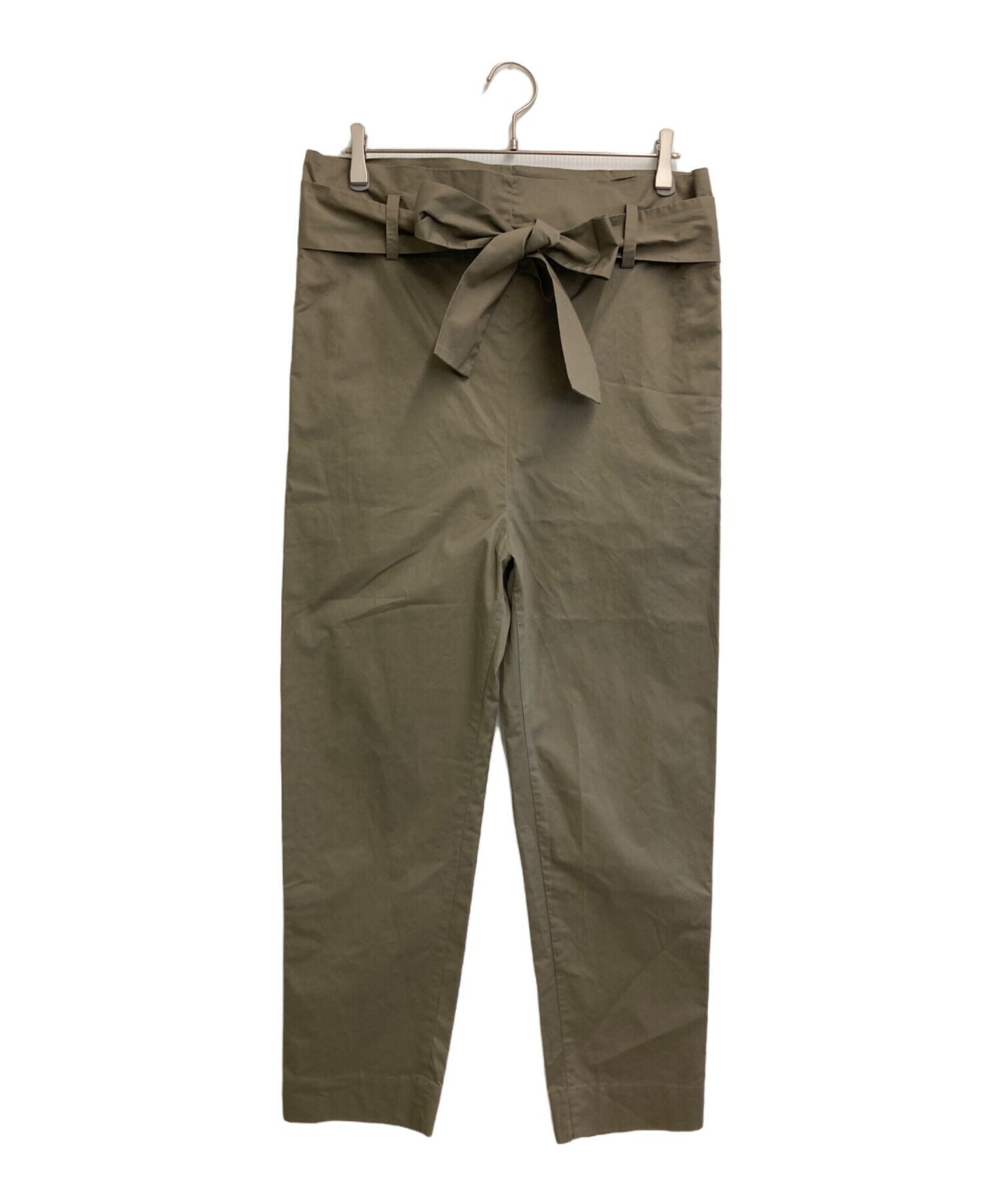 [Pre-owned] Vivienne Westwood RED LABEL High-Waisted Tapered Pants with a Belt 16-11-792005