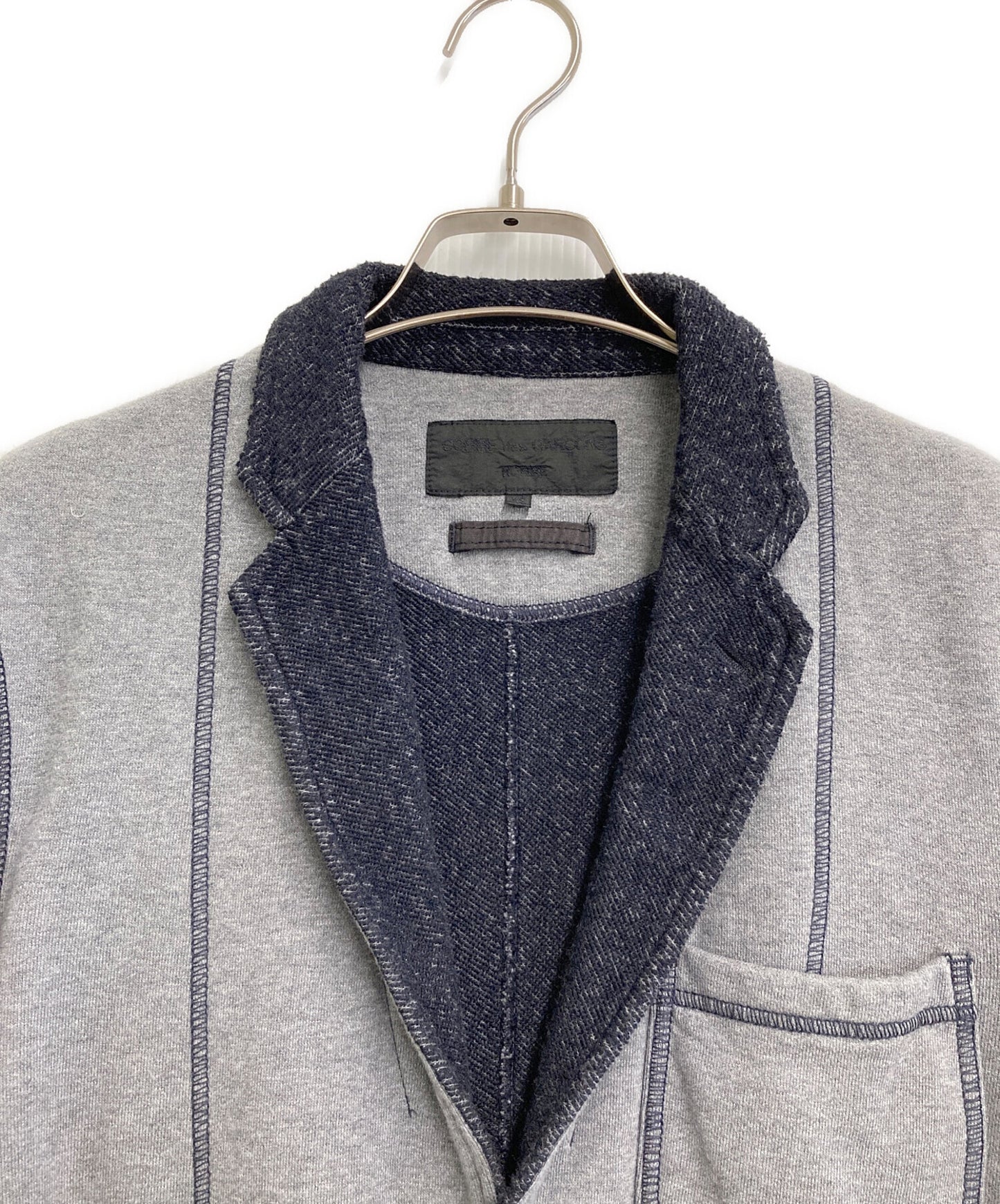 [Pre-owned] COMME des GARCONS HOMME Sweatshirt-Style Tailored Jacket HR-J016