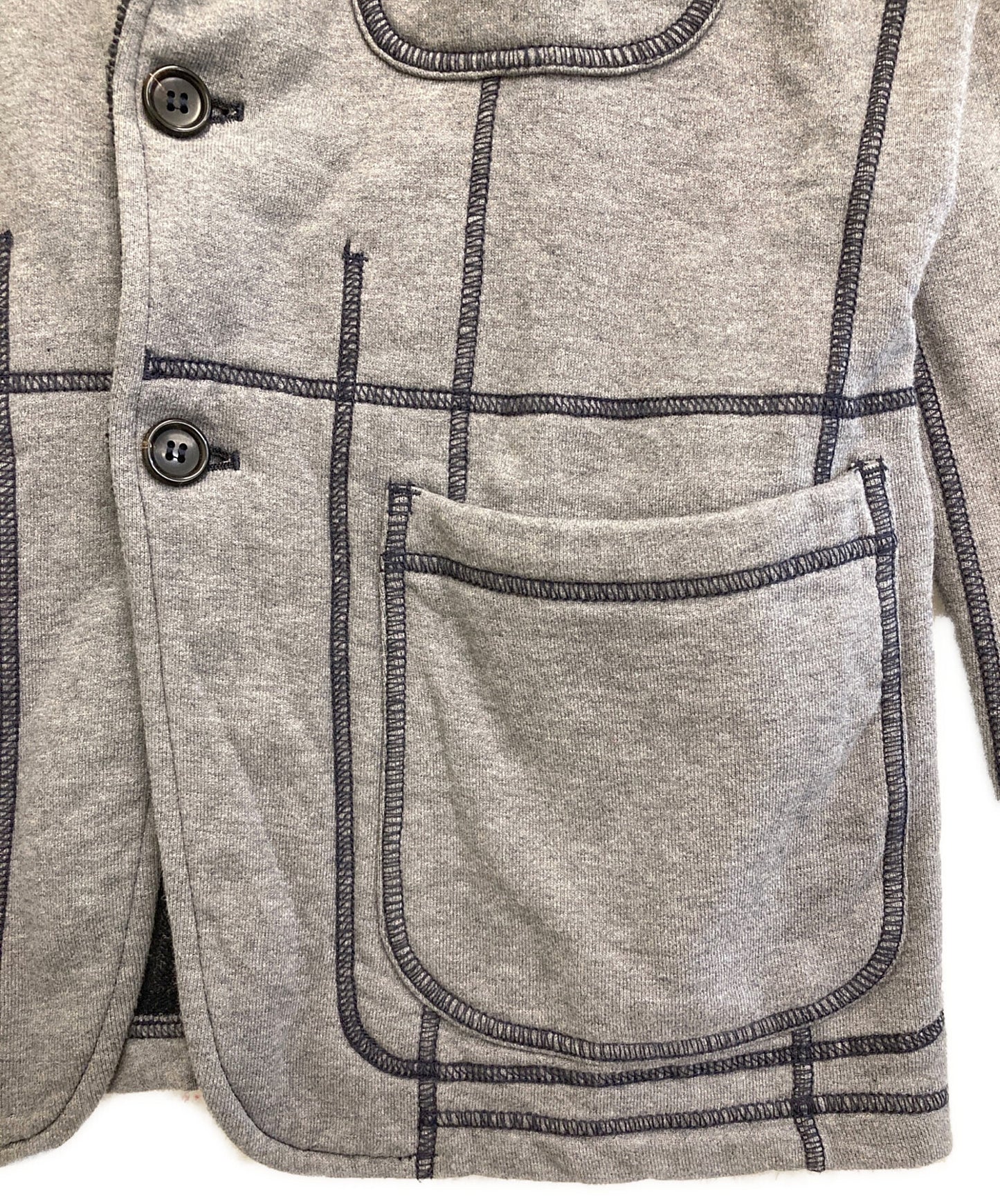 [Pre-owned] COMME des GARCONS HOMME Sweatshirt-Style Tailored Jacket HR-J016