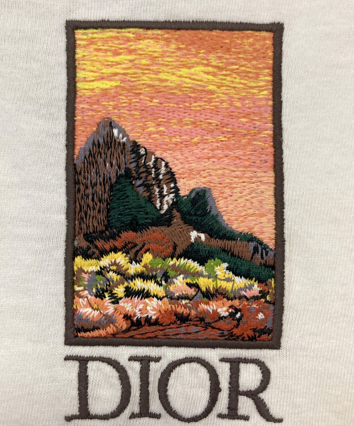 [Pre-owned] Dior Relaxed fit T-shirt 293j696d0753