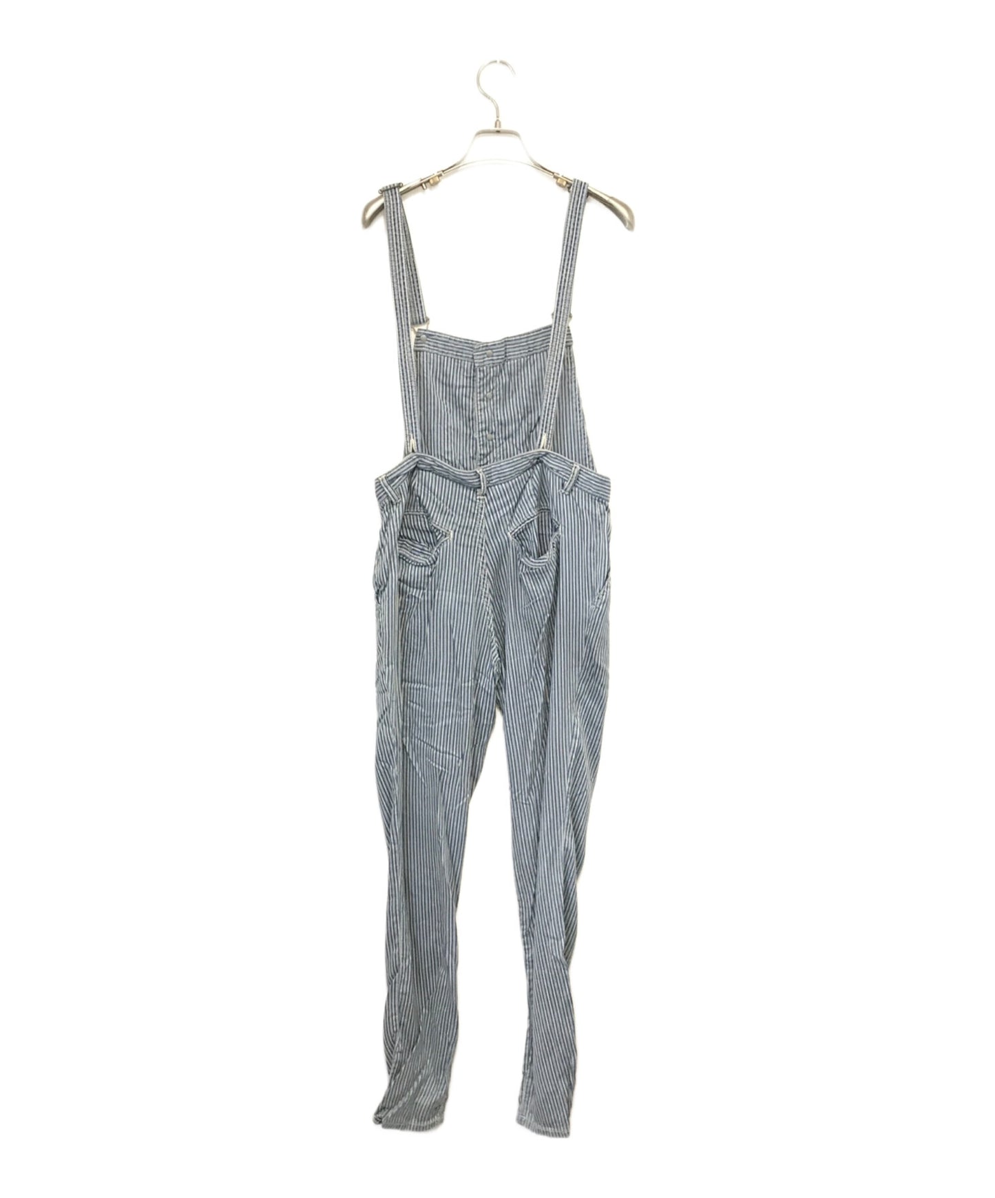 [Pre-owned] Hysteric Glamour striped overalls 0102AS02