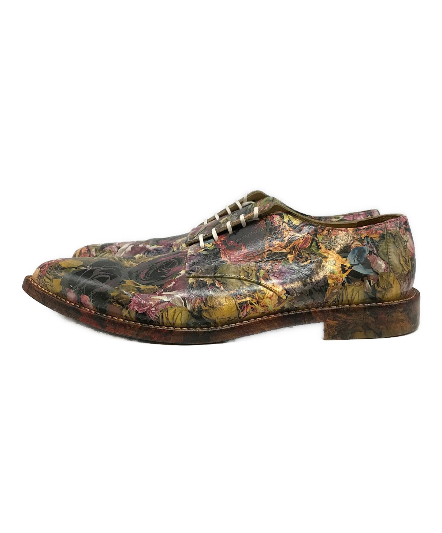 [Pre-owned] COMME des GARCONS HOMME PLUS Floral Print Dress Shoes