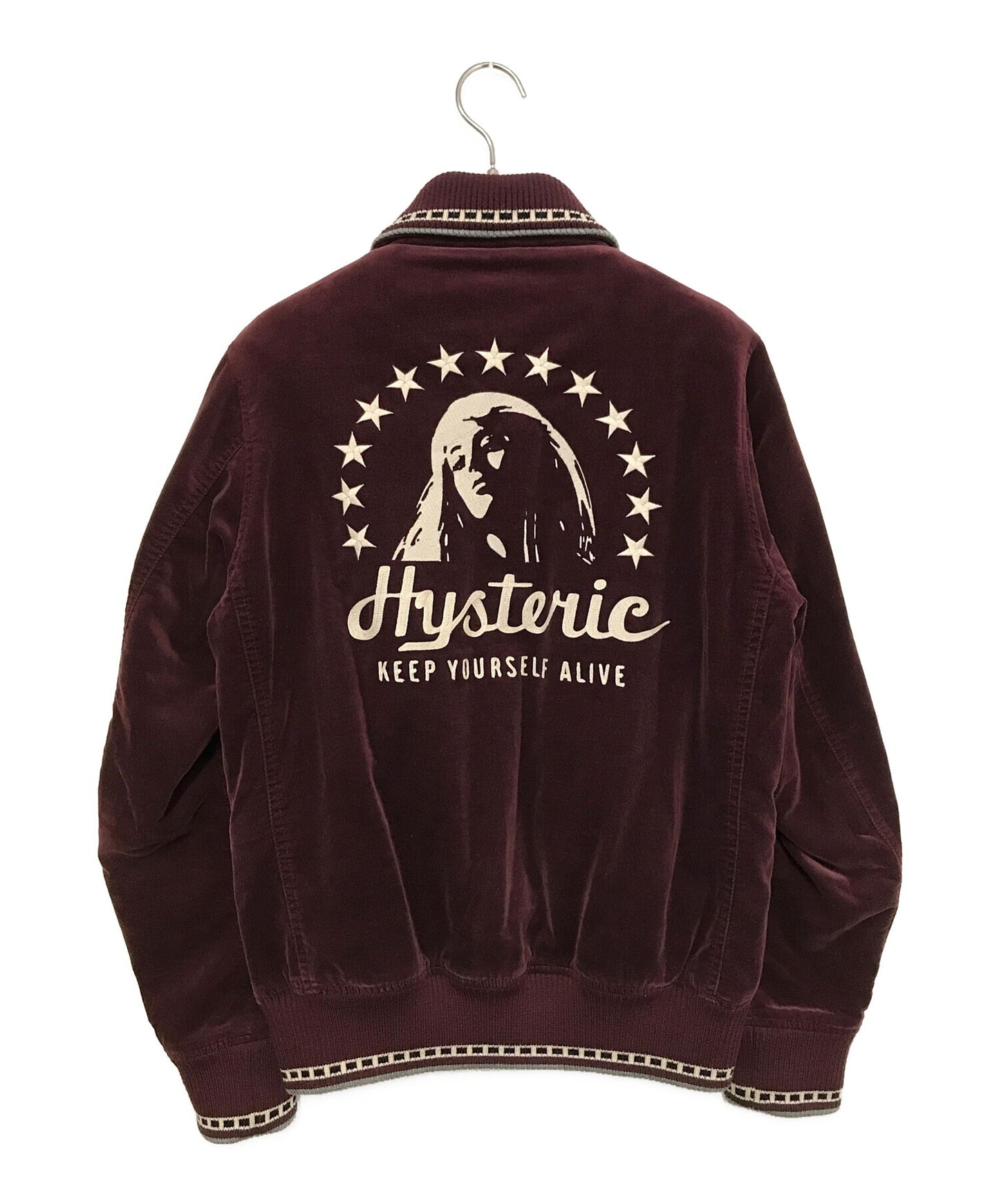 [Pre-owned] Hysteric Glamour Embroidered WOMAN STAR Skirt Jacket 0224AB02