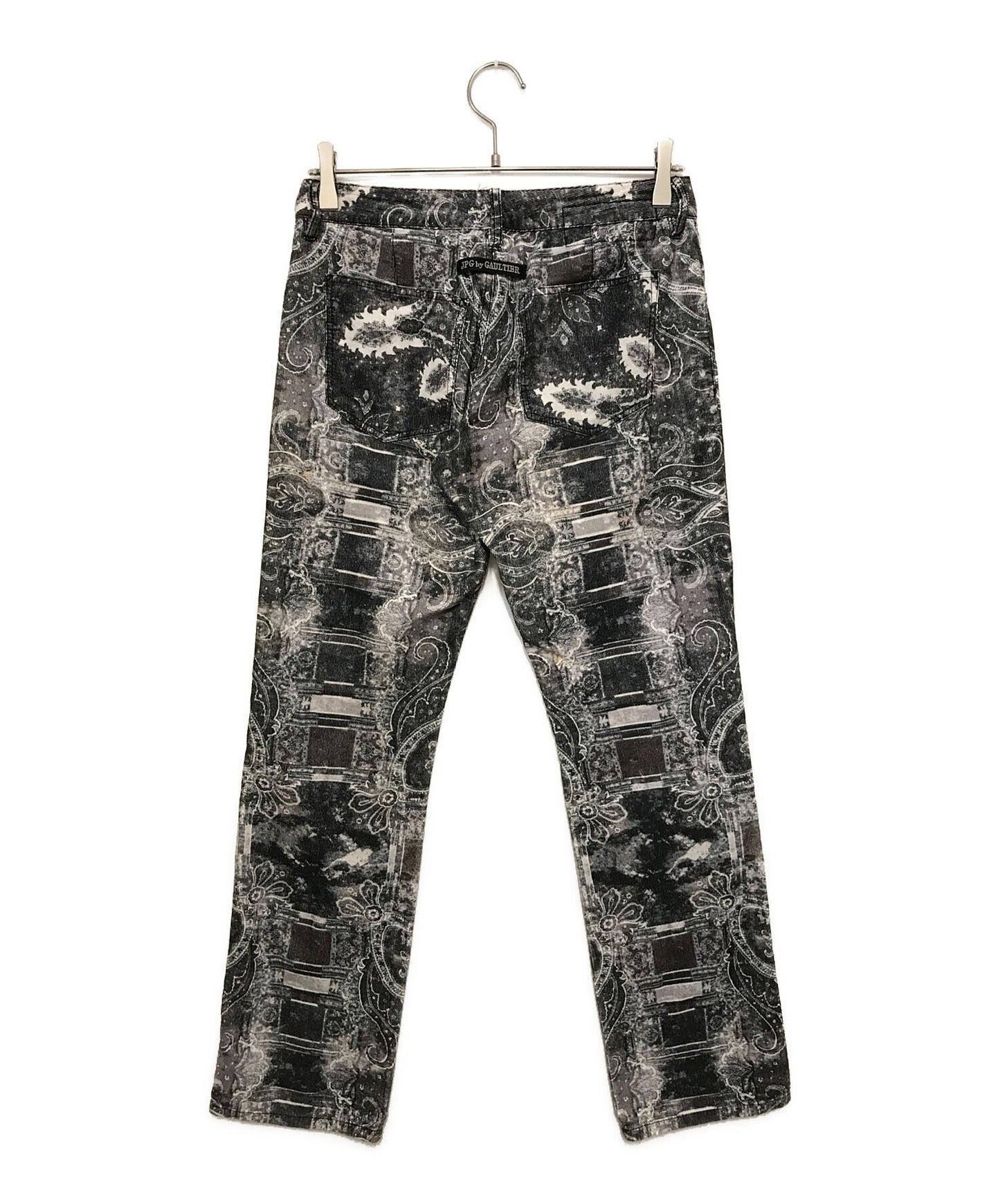 [Pre-owned] Jean Paul GAULTIER Paisley Pattern Corduroy Pants