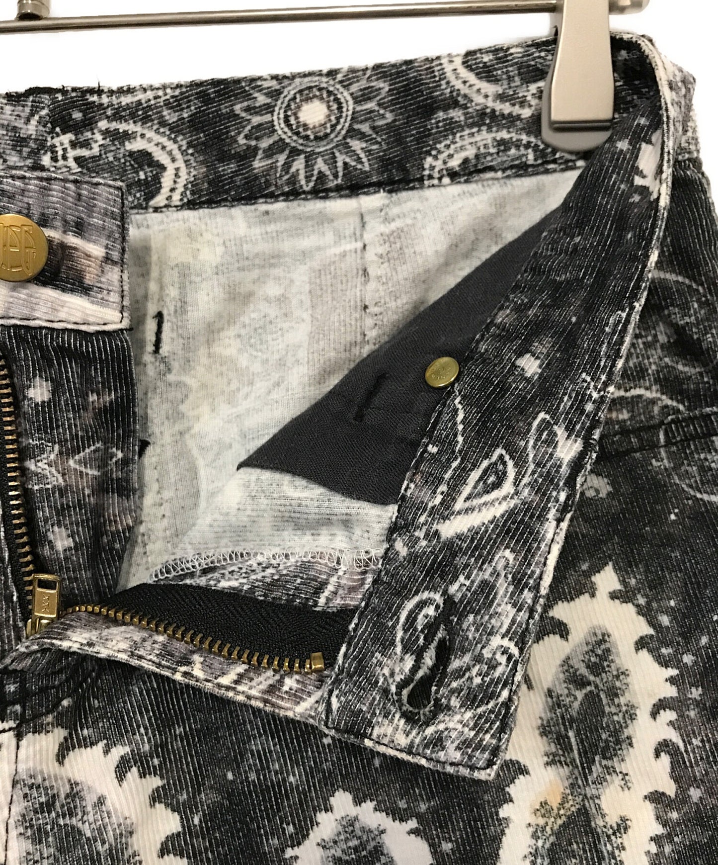 [Pre-owned] Jean Paul GAULTIER Paisley Pattern Corduroy Pants