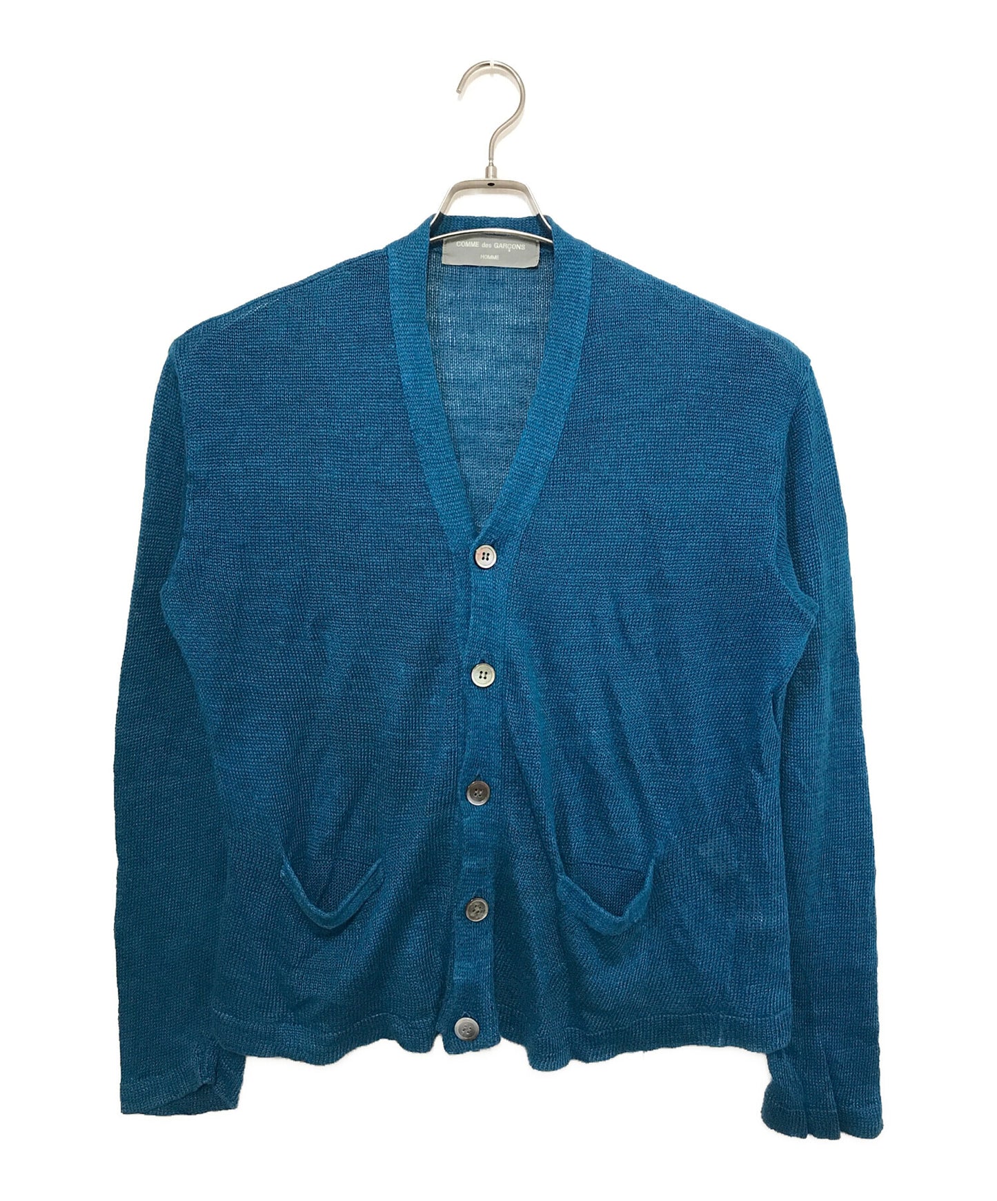 [Pre-owned] COMME des GARCONS HOMME Linen Knit Cardigan HN-100250