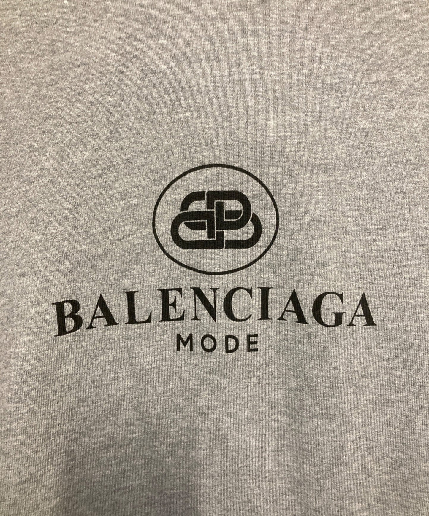 [Pre-owned] BALENCIAGA Logo Printed Hoodies TS56 570798 TFV75