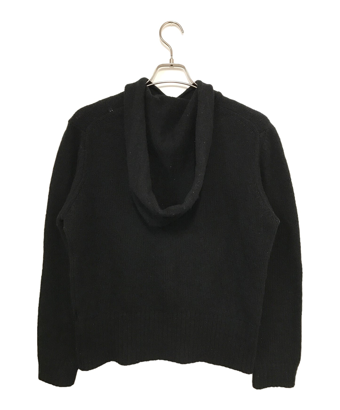 [Pre-owned] Vivienne Westwood man Orb Embroidery Wool Knit Hoodie 355-15434