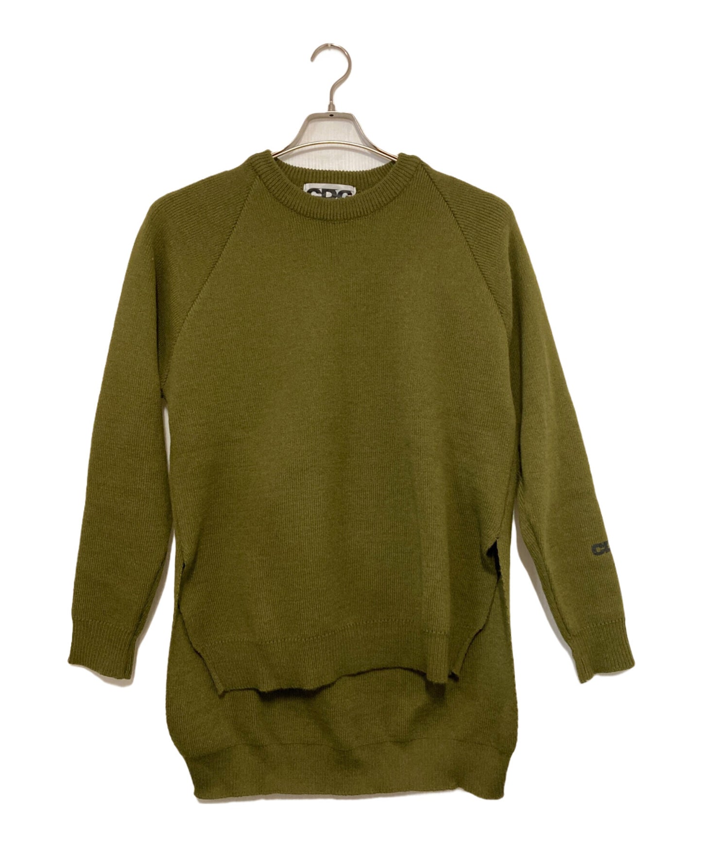 [Pre-owned] COMME des GARCONS SIDE SLIT KNIT SWEATER SZ-N005