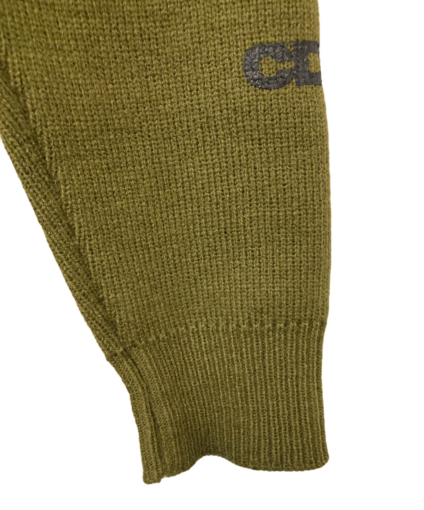 [Pre-owned] COMME des GARCONS SIDE SLIT KNIT SWEATER SZ-N005