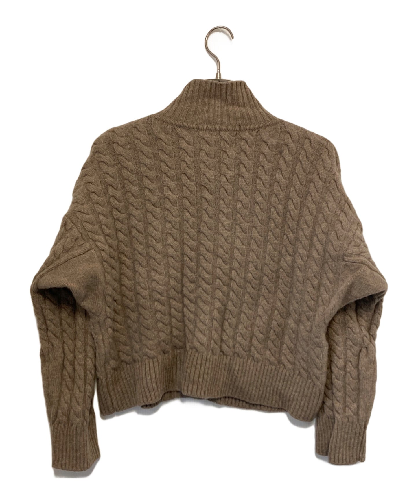 [Pre-owned] Vivienne Westwood RED LABEL Orb Embroidery Cable Knit Cardigan 17-12-132026