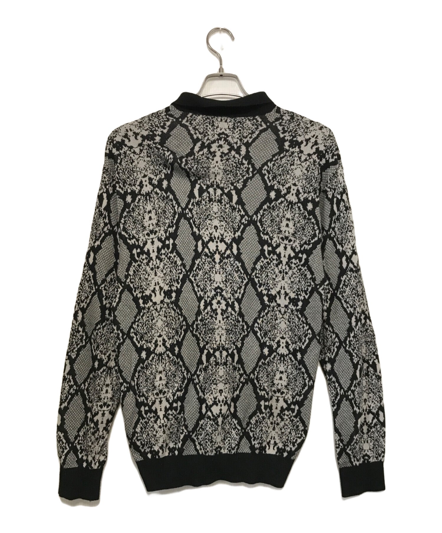 WACKOMARIA PYTHONKNITJACQUARDPOLOSHIRT WACKOMARIA ワコマリア