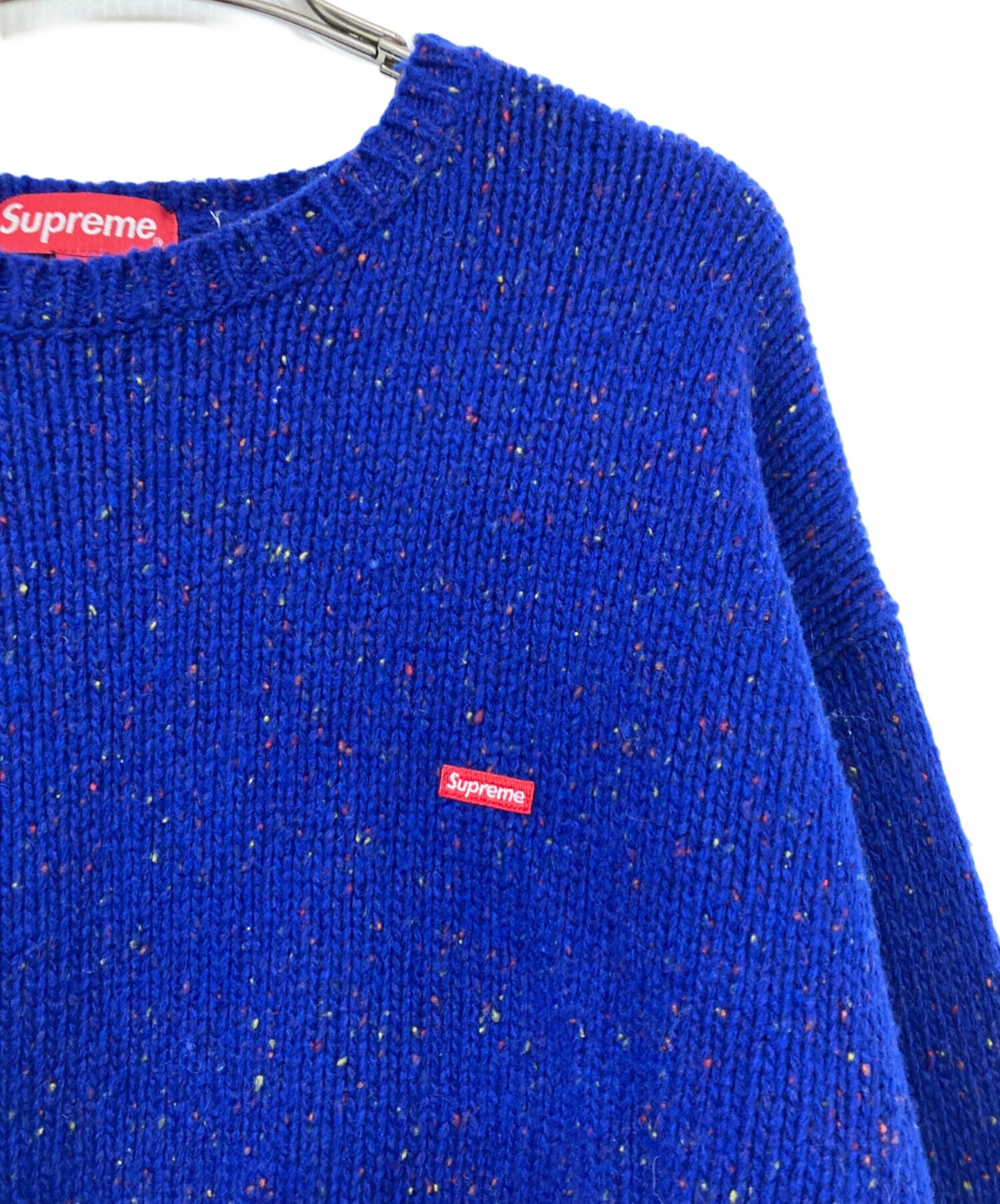 [Pre-owned] SUPREME 22AW Small Box Logo Speckle Sweater