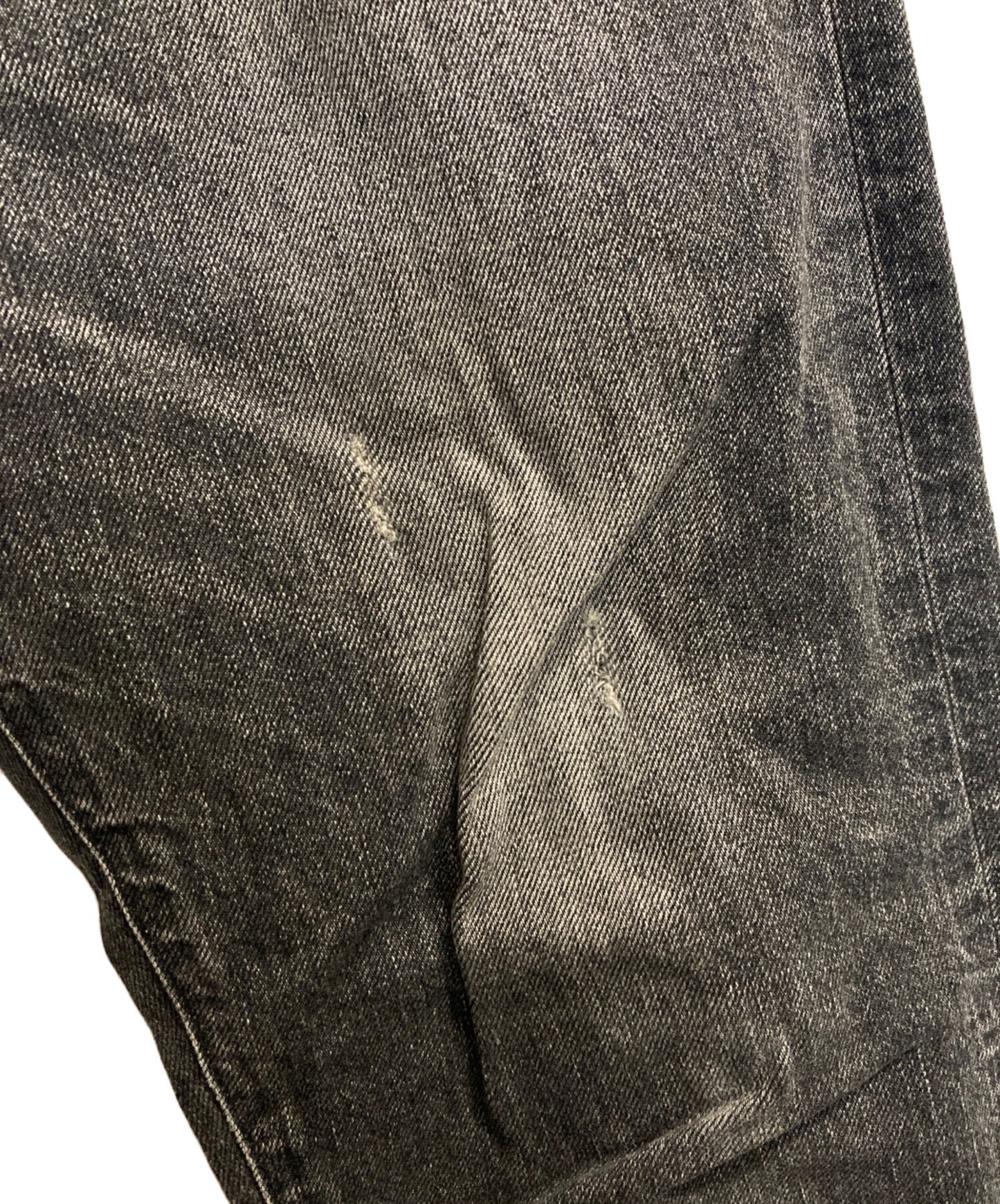 [Pre-owned] stussy SS Logo Skull Embroidery Denim Pants