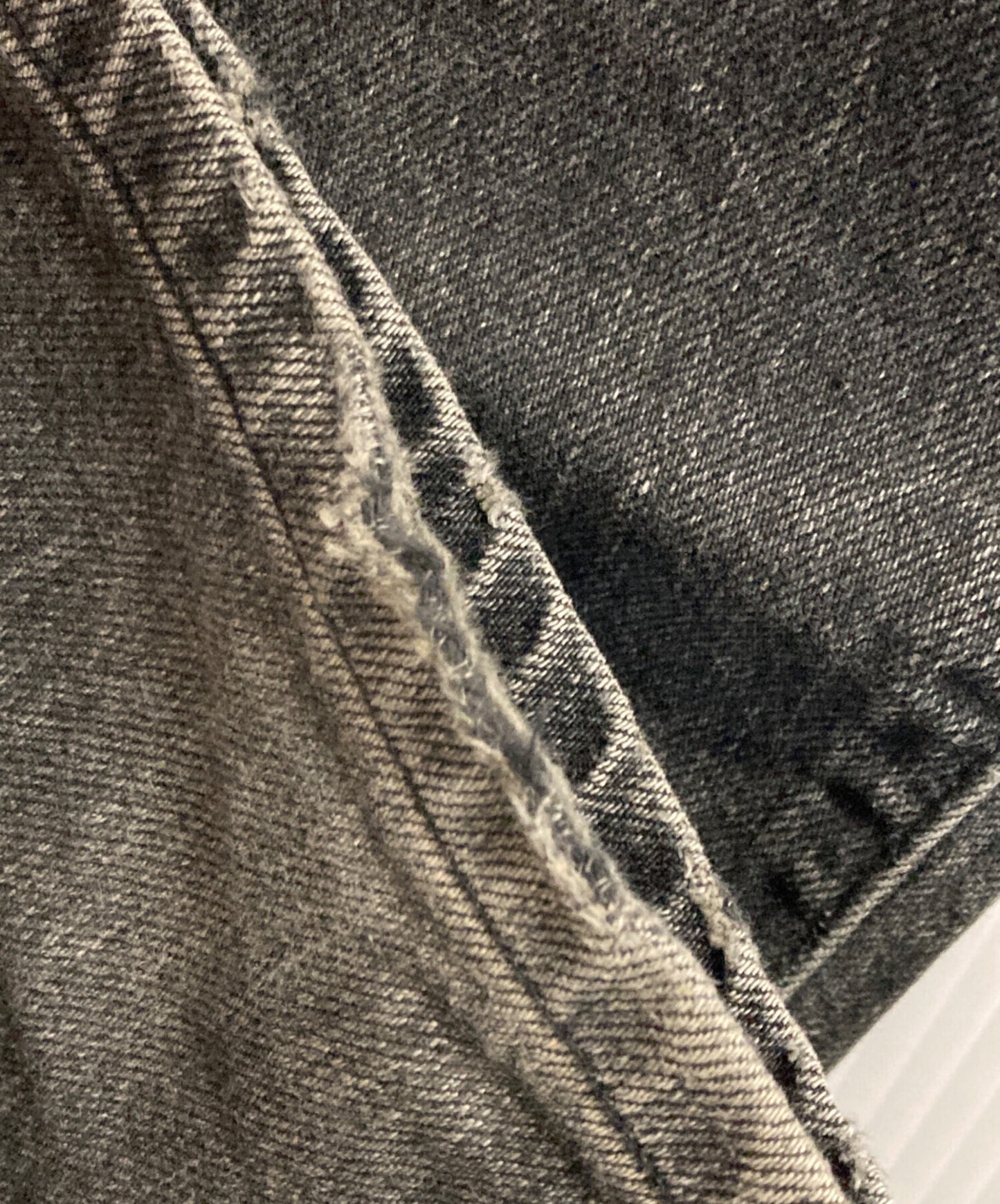[Pre-owned] stussy SS Logo Skull Embroidery Denim Pants