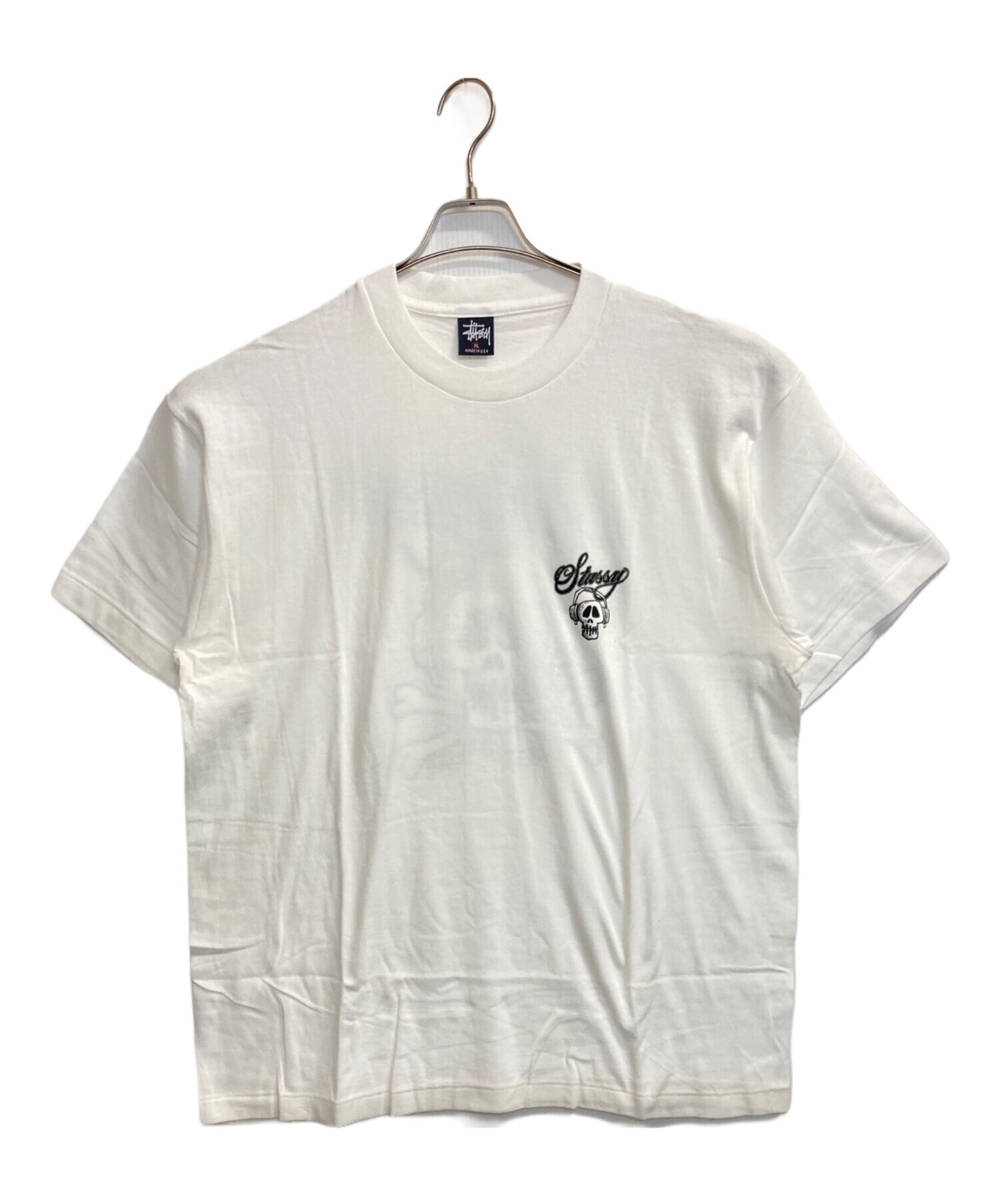 [Pre-owned] stussy HEADPHONE SKULL LOGO T / HEADPHONE SKULL LOGO T-shirt