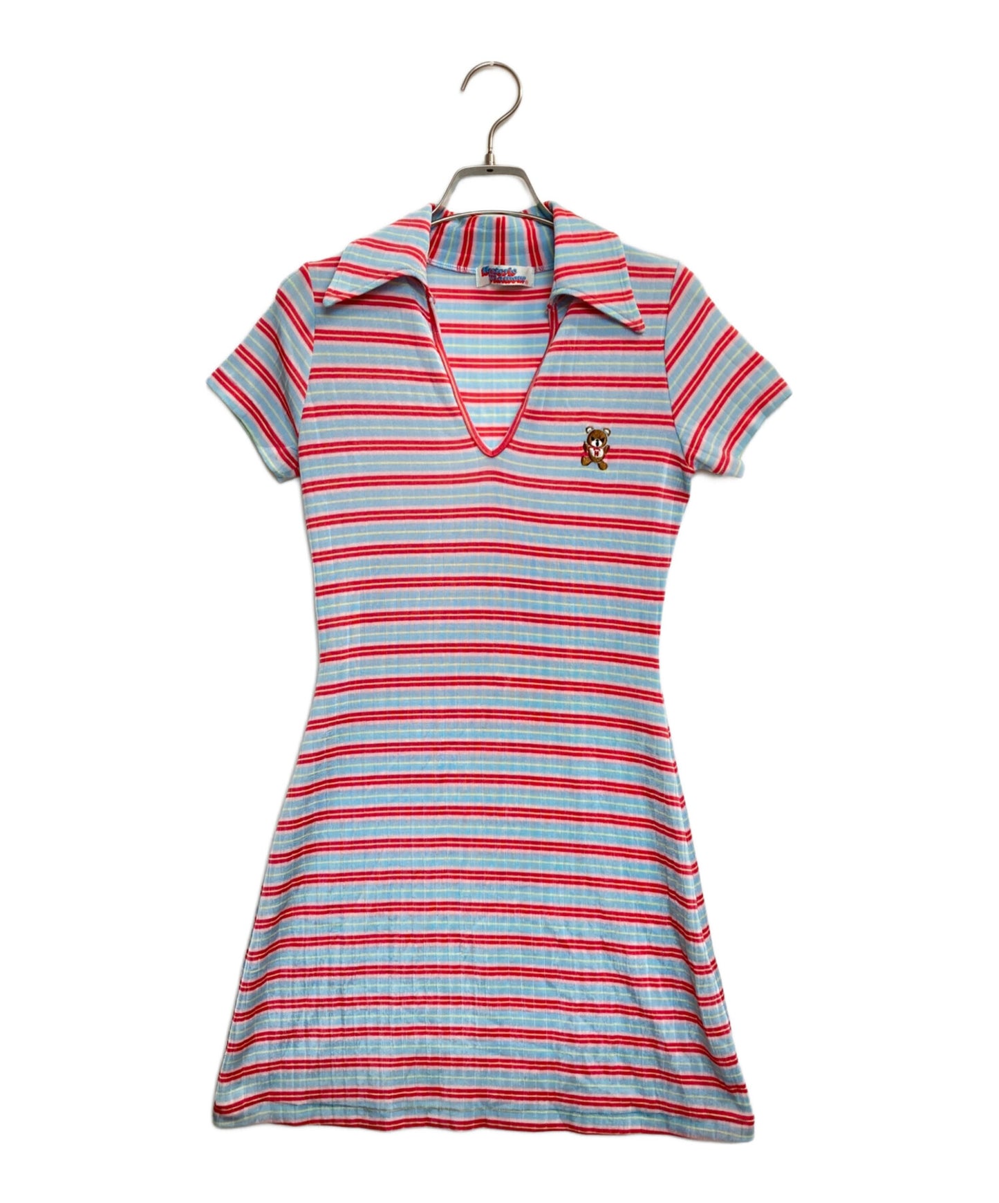 [Pre-owned] Hysteric Glamour His Bear Border Skipper Dress