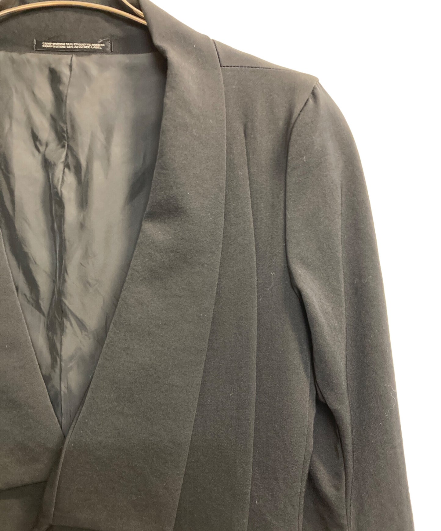 [Pre-owned] Y's Design collar long sleeve coat YI-J06-100