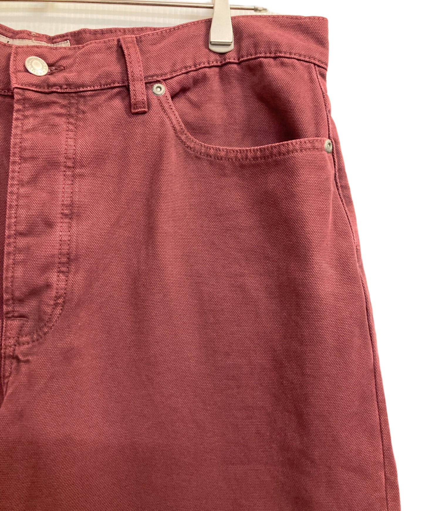 [Pre-owned] stussy 24SS CLASSIC JEAN WASHED CANVAS 116659